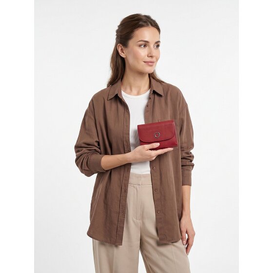 Esquire Athena Portfel Ochrona RFID Skóra 14 cm