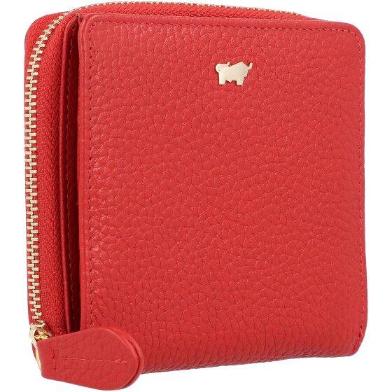 Braun Büffel Asti Portfel Ochrona RFID Skóra 10 cm