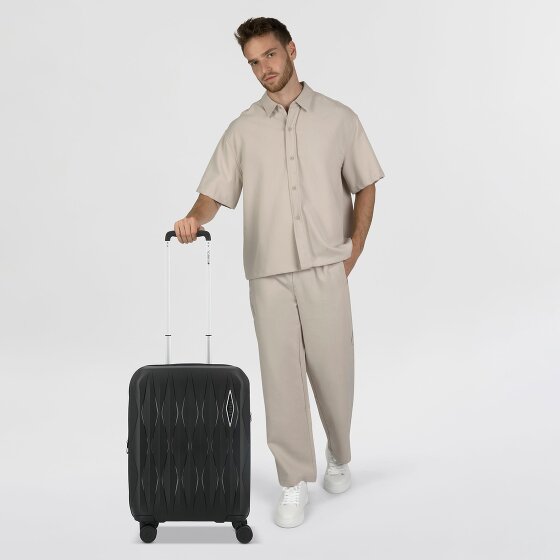 Gabol Infinity 4 kółka Walizka kabinowy 55 cm z plisą rozprężną