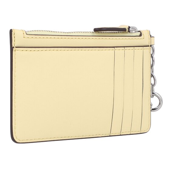 Lauren Ralph Lauren Zip Card Portfel z kluczem Skórzany 13 cm