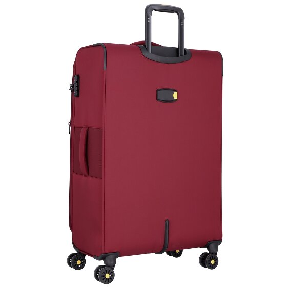 d&n Travel Line 9704 4 kółka Walizka L 78 cm z plisą rozprężną
