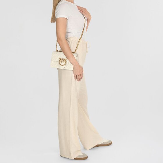 PINKO Love One Torba na ramię Skórzany 21 cm