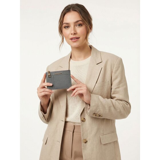 Lazarotti Skórzane etui na klucze Bologna Skórzane etui na klucze 11,5 cm z przegródką na przywieszkę powietrzną