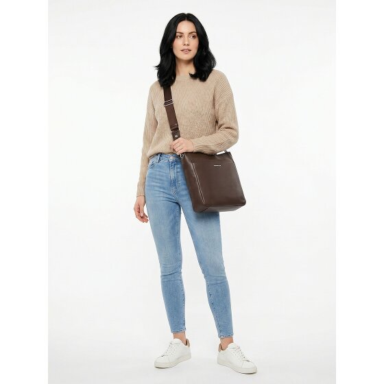 Mandarina Duck Mellow Leather Torba na ramię Skóra 30 cm