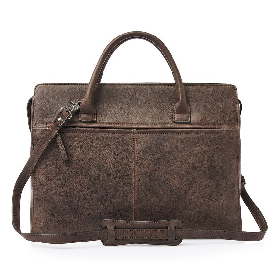 Castelijn & Beerens Carisma Shopper Bag Ochrona RFID Skórzany 41 cm Komora na laptopa