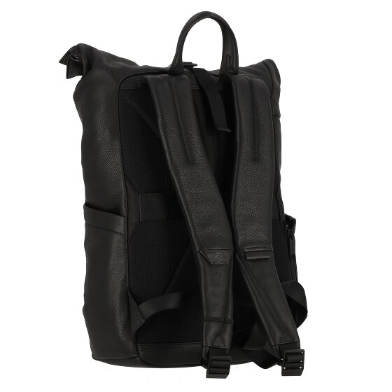 Piquadro Than Plecak biznesowy Skórzany 46 cm Komora na laptopa