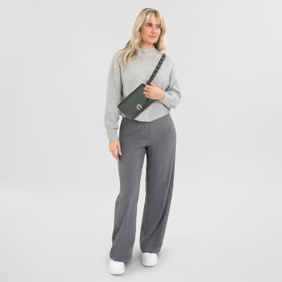 AIGNER Kopertówka Skórzany 19.5 cm