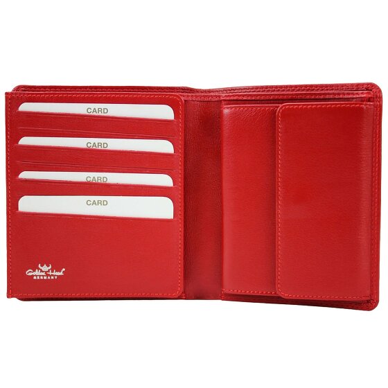 Golden Head Polo Wallet RFID Leather 10 cm