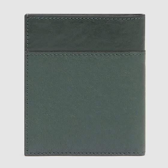 Piquadro Black Square Etui na karty kredytowe Ochrona RFID Skórzany 9 cm