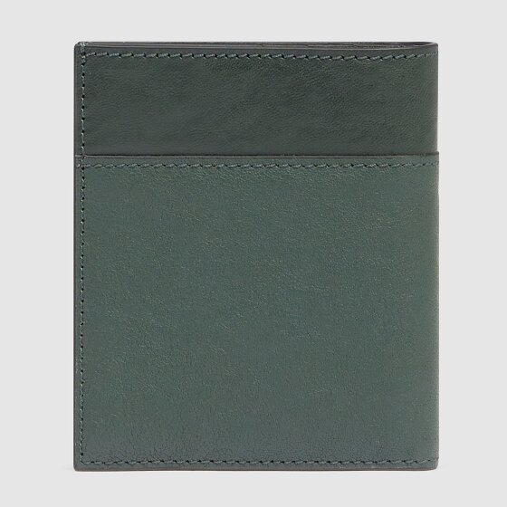 Piquadro Black Square Etui na karty kredytowe Ochrona RFID Skórzany 9 cm