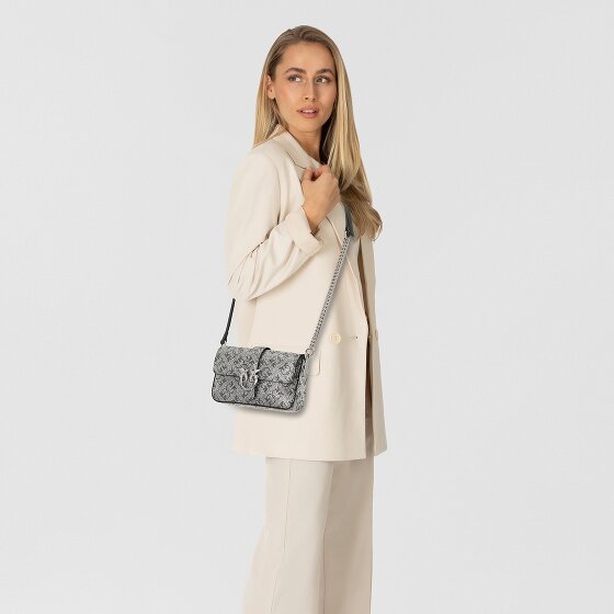 PINKO Love One Mini Torba Torba na ramię Skórzany 18 cm