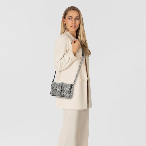 PINKO Love One Mini Torba Torba na ramię Skórzany 18 cm
