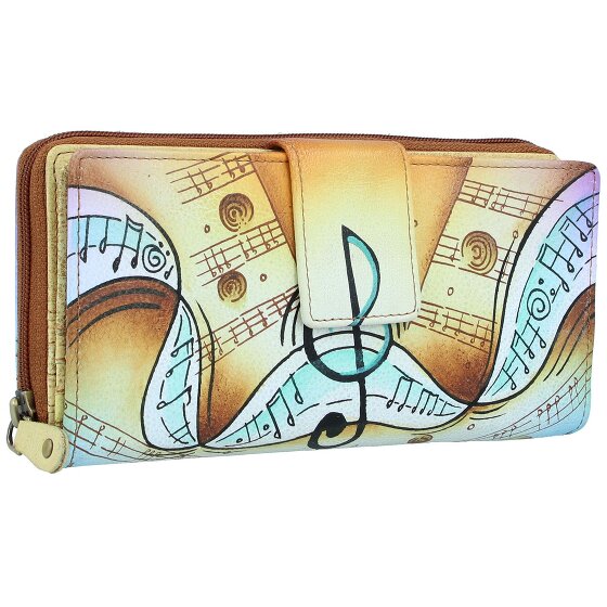 Greenland Nature Art+Craft Wallet RFID Leather 20 cm