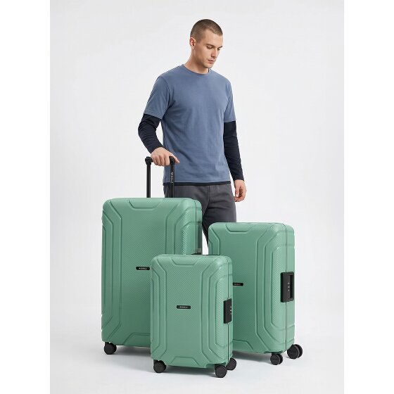 Redolz Essentials 15 walizka na 4 kółkach 3-częściowa z trzypunktowym zapięciem