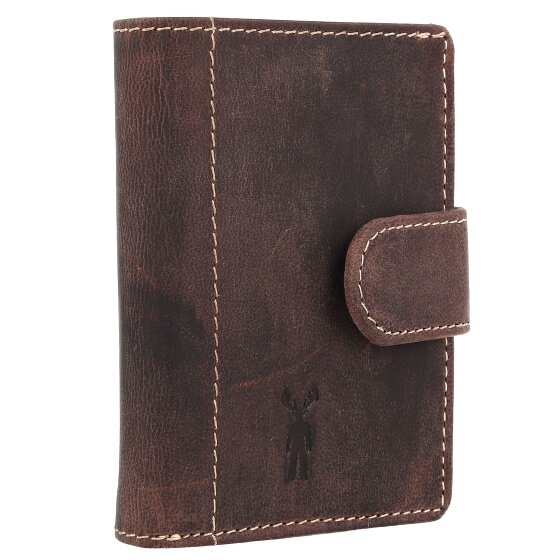 Jack Kinsky Baltimore Etui na karty kredytowe Ochrona RFID Skórzany 11 cm