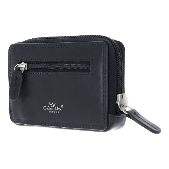 Golden Head Polo Portfel z kluczem Skóra 11 cm
