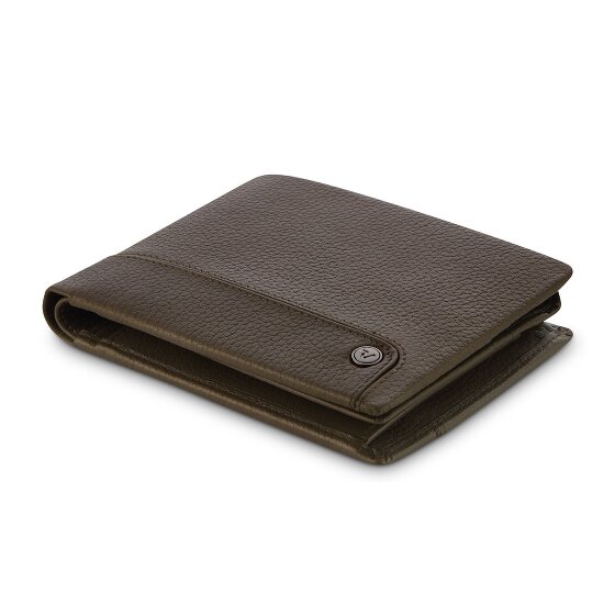 Roncato Alaska Portfel Ochrona RFID Skórzany 13 cm