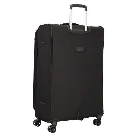 d&n Travel Line 9504 4 kółka Walizka L 76 cm z plisą rozprężną
