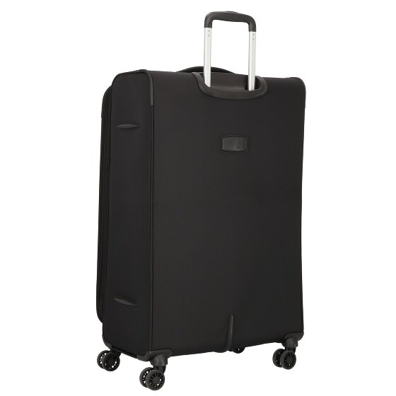 d&n Travel Line 9504 4 kółka Walizka L 76 cm z plisą rozprężną