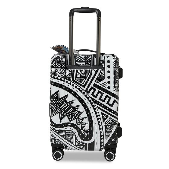 Sprayground Printed Zipper Shark AI Journey to the Mind 4 kółka Walizka kabinowy 55 cm