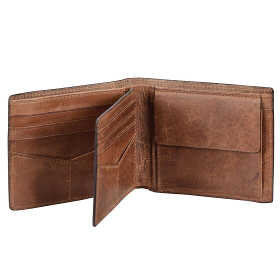Fossil Derrick Portfel Ochrona RFID Skóra 11.5 cm