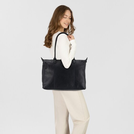 Harbour 2nd Just Pure Malin Shopper Bag Skórzany 40 cm