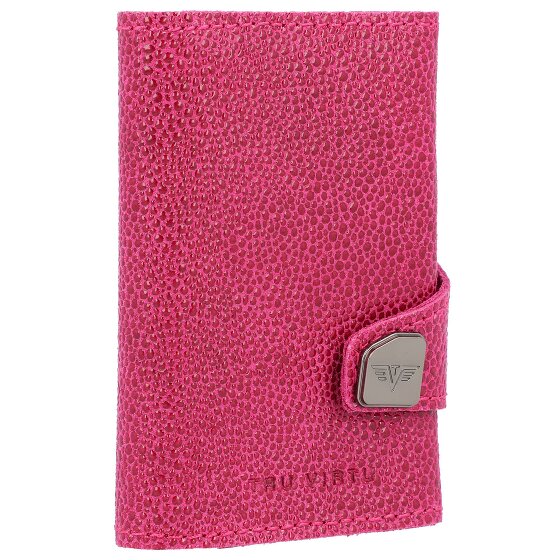 Tru Virtu Etui na karty kredytowe Click & Slide Portfel RFID Skóra 6,5 cm