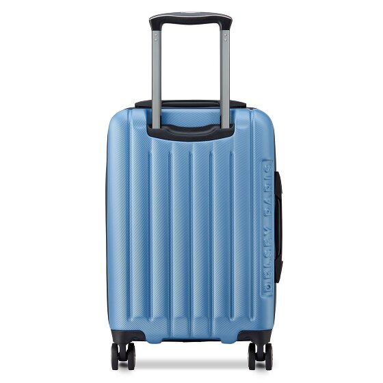 Delsey Paris Longitude 4 kółka Walizka kabinowy 55 cm z plisą rozprężną