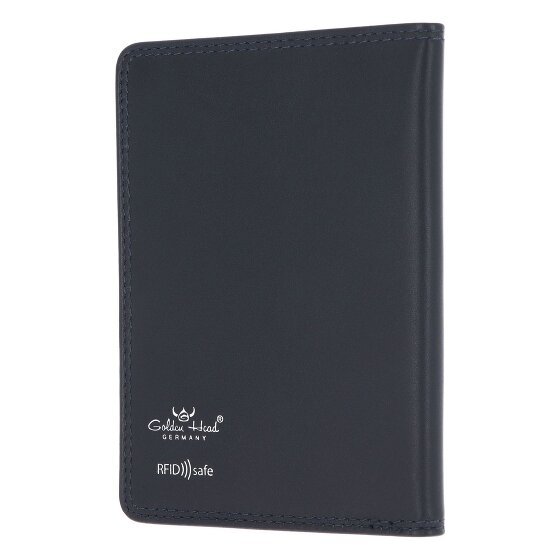Golden Head Polo Identity Card Case RFID Leather 9 cm