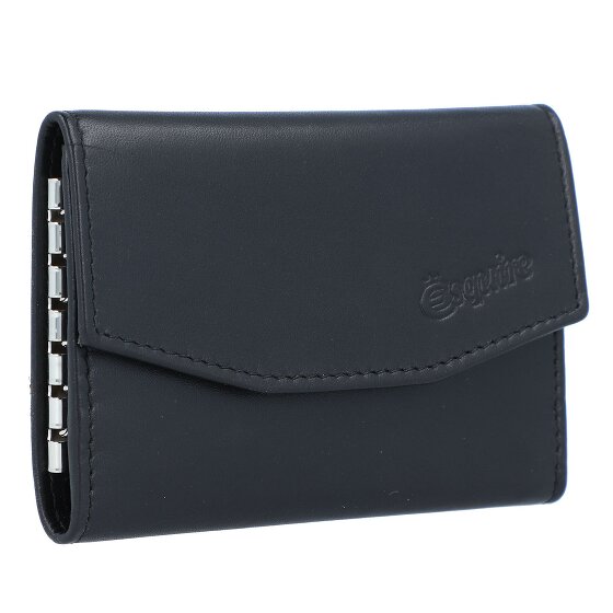 Esquire New Silk Portfel z kluczem Skórzany 10 cm