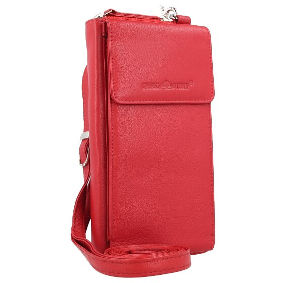 Greenburry Etui na telefon komórkowy Nappa skóra RFID 8 cm