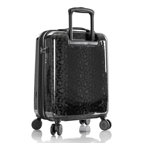 Heys Black Camo 4 kółka Walizka kabinowy S 53 cm z plisą rozprężną