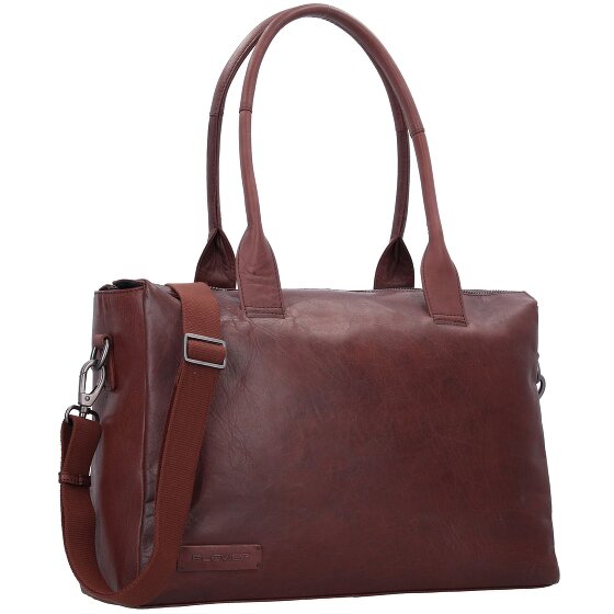 Plevier Rock Beryl Torba na ramię Skórzany 40.5 cm Komora na laptopa