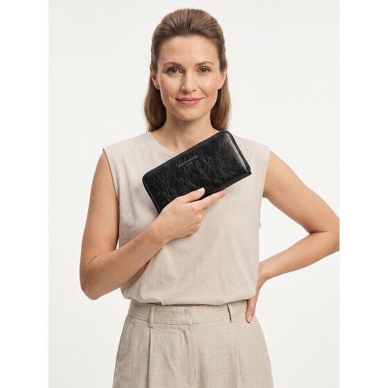 Liebeskind Ines Portfel Ochrona RFID Skóra 18 cm