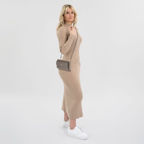 AIGNER Kopertówka Skórzany 20 cm