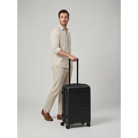 d&n Toronto 4 kółka Walizka M 65 cm z plisą rozprężną