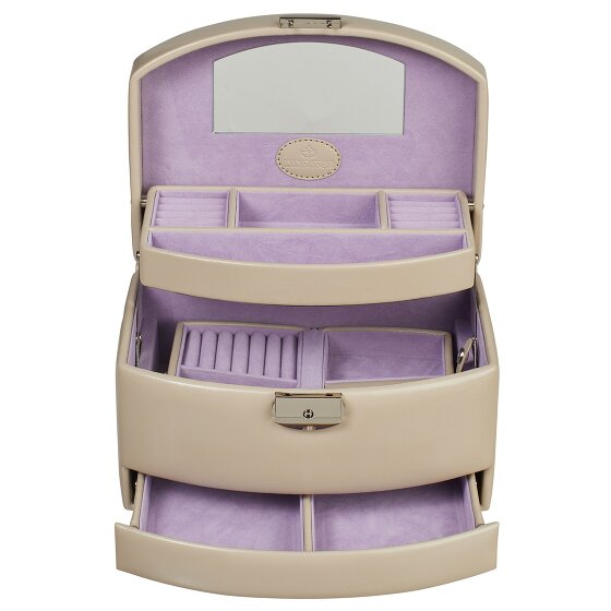 Windrose Merino Jewellery Case 23 cm