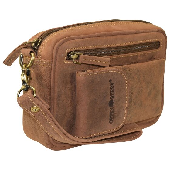 Greenburry Vintage Męska Torba Skórzana 22 cm