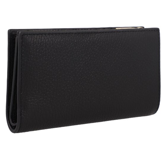 Coccinelle Metallic Portfel Ochrona RFID Skórzany 16 cm