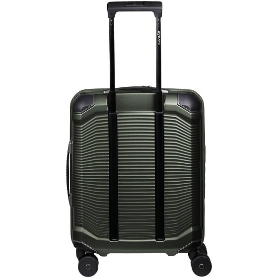Travelite Millennium 4 kółka Walizka kabinowy 55 cm Komora na laptopa