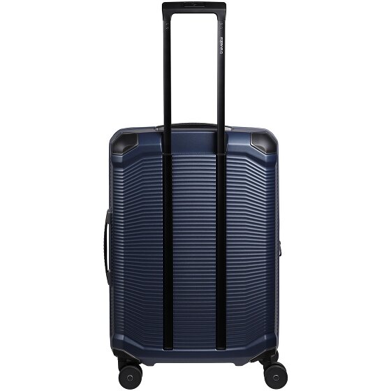 Travelite Millennium 4 kółka Zestaw walizek 3-części z plisą rozprężną