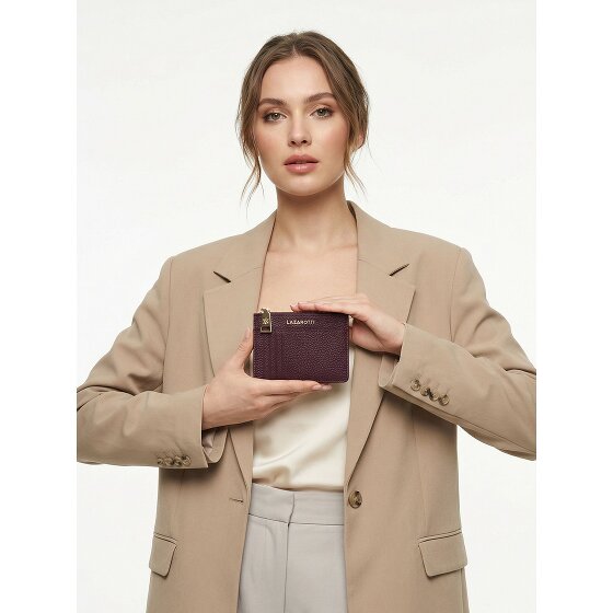 Lazarotti Skórzane etui na klucze Bologna Skórzane etui na klucze 11,5 cm z przegródką na przywieszkę powietrzną