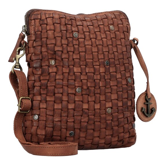 Harbour 2nd Miękka tkana torba na ramię Ida Leather 20 cm