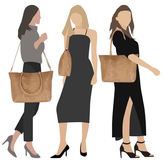 Burkely Cool Colbie Shopper Bag Skórzany 37 cm