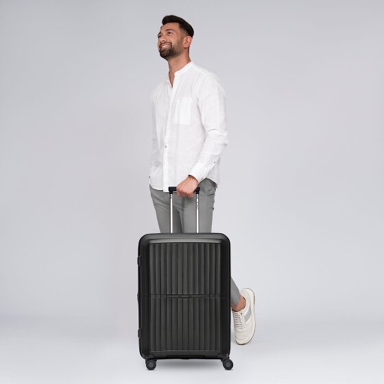 Pactastic Collection 01 4 kółka Walizka M 67 cm z plisą rozprężną