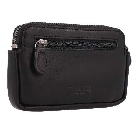 Leonhard Heyden Roma Portfel z kluczem Skórzany 13 cm