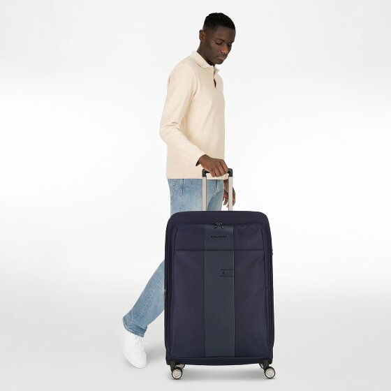 Piquadro Brief 4 kółka Walizka 78 cm z plisą rozprężną