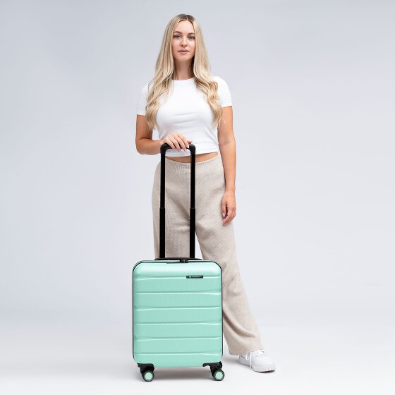 Franky Munich 4.0 4 kółka Walizka kabinowy S 53 cm z plisą rozprężną