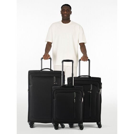American Tourister Nitestream 4 kółka Zestaw walizek 3-części z funkcją poszerzenia