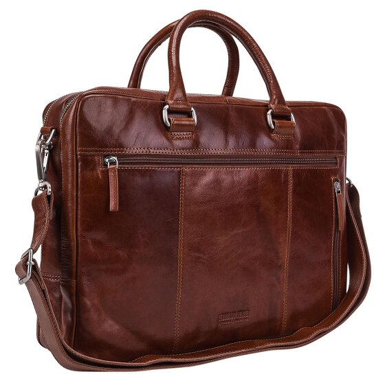 Leonhard Heyden Cambridge Teczka Skóra 40 cm Komora na laptopa